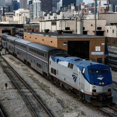 Amtrak passenger train