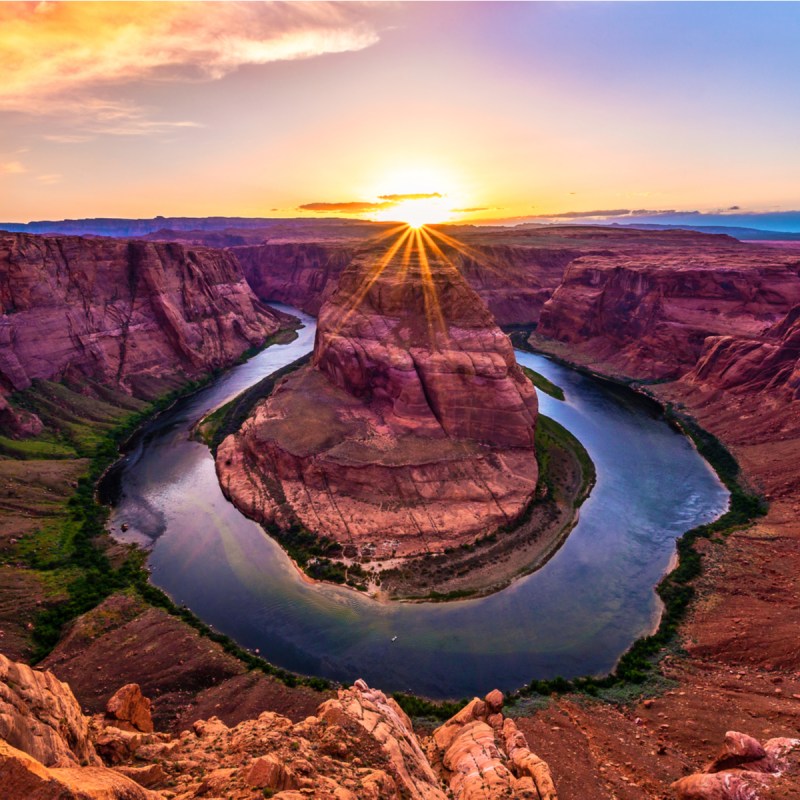 Horseshoe Bend Sunset