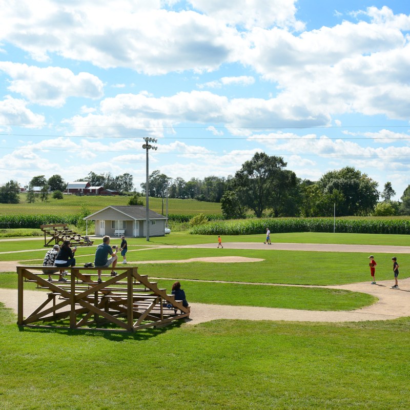 The Field of Dreams Movie Site in Dyersville, Iowa.