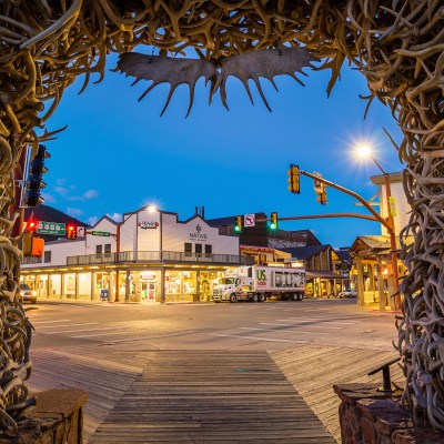 Downtown Jackson Hole, Wyoming