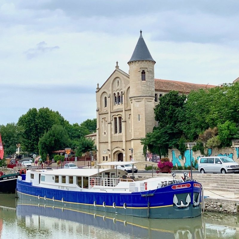 A barge cruise in Europe.