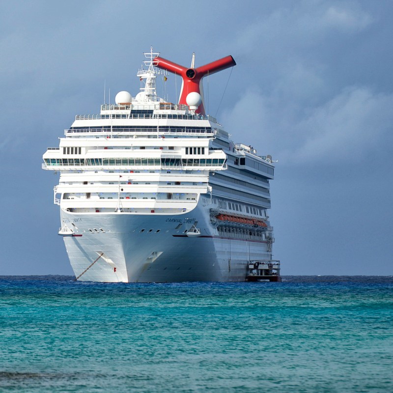 A Carnival Cruise Lines ship.