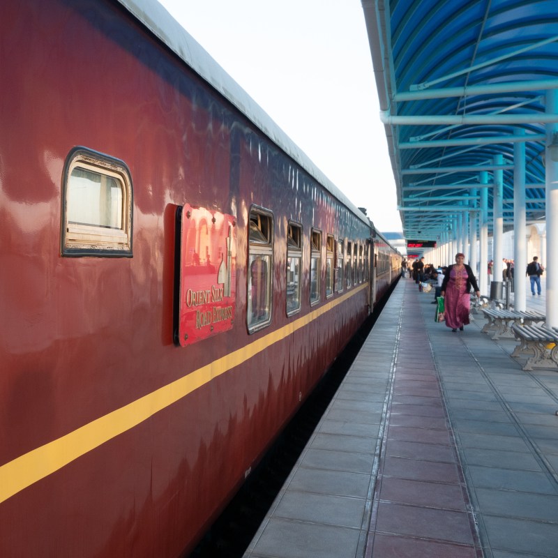 A Silk Road private sleeper train.