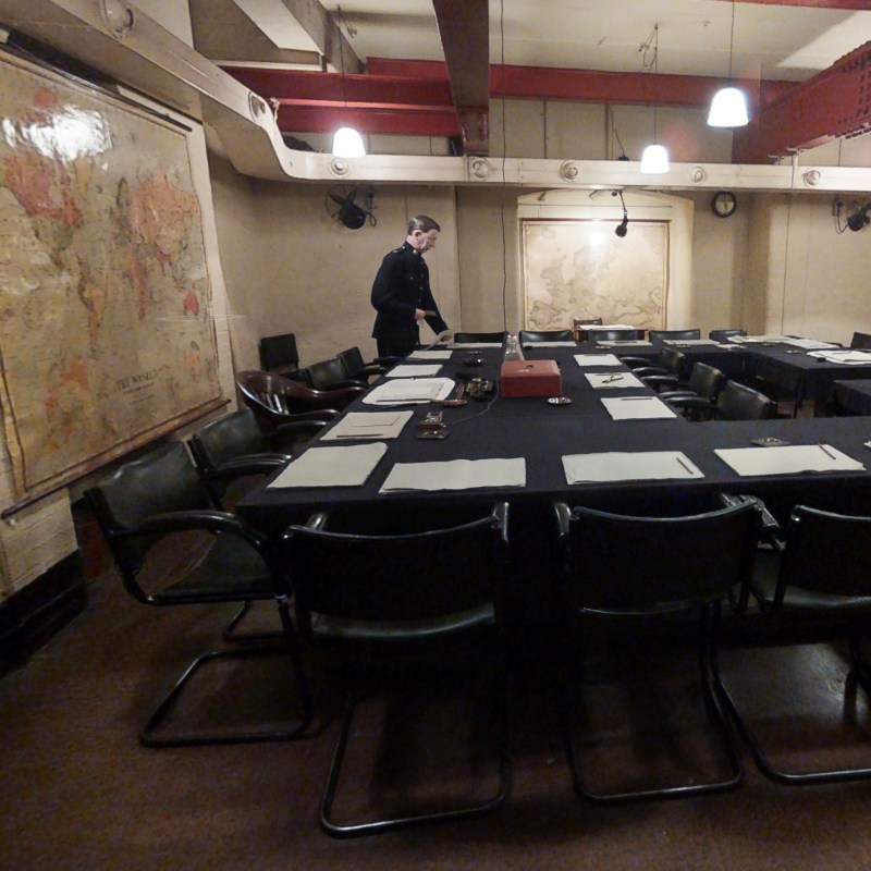 A virtual tour of the Churchill War Rooms in London.