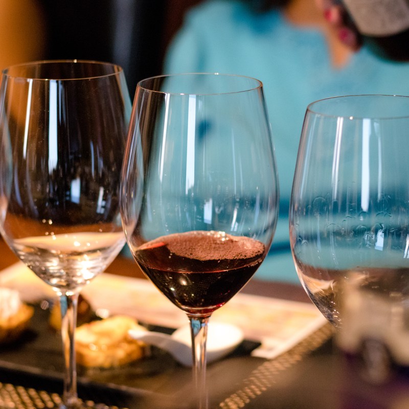 A wine tasting in Franklin, Tennessee.