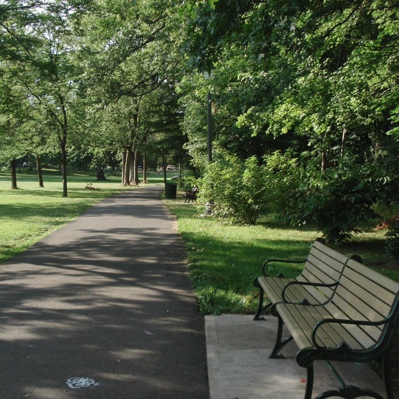 Anderson park in Montclair, New Jersey.