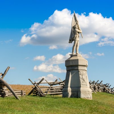 Antietam National Battlefield near Hagerstown, Maryland.