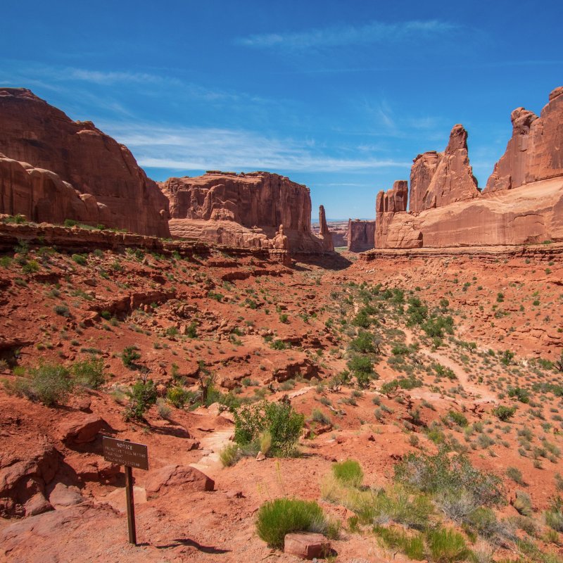 Arches National Park in Moab, Utah.