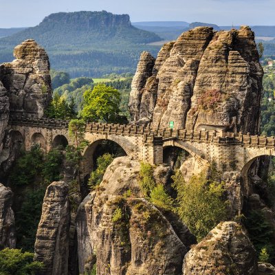 Bastei Bridge, Germany.