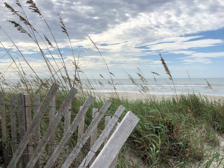 Beach in Atlantic Beach, North Carolina.