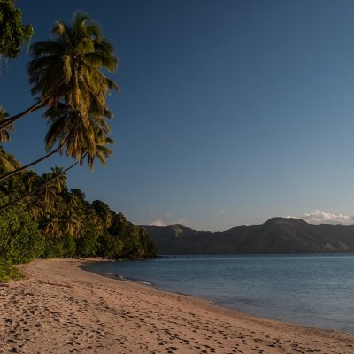 Beach on Kadavu Island, Fiji.