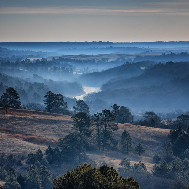 Beautiful landscape from Valentine, Nebraska.