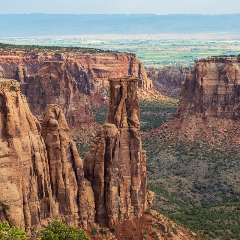 Beautiful landscape of Colorado National Monument.