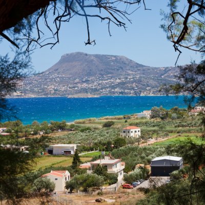 Beautiful landscape of Crete, Greece.