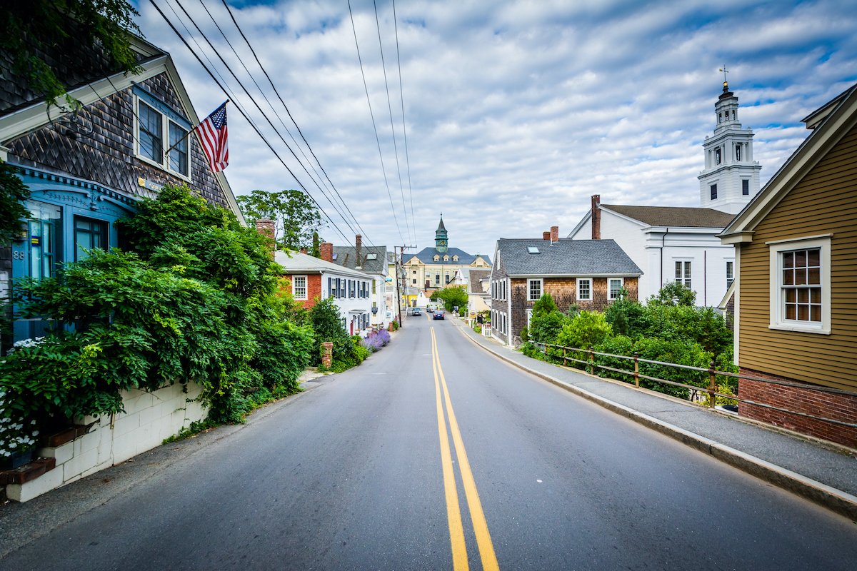 Bradford Street in downtown Cape Cod.
