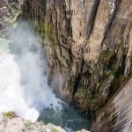 Buffalo Bill Dam in Cody, Wyoming.