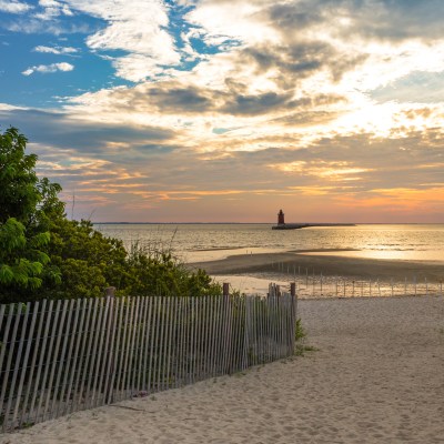 Cape Henlopen State Park in Delaware.