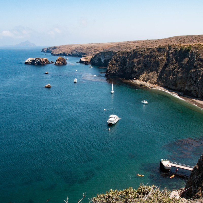 Channel Islands National Park off the coast of California.