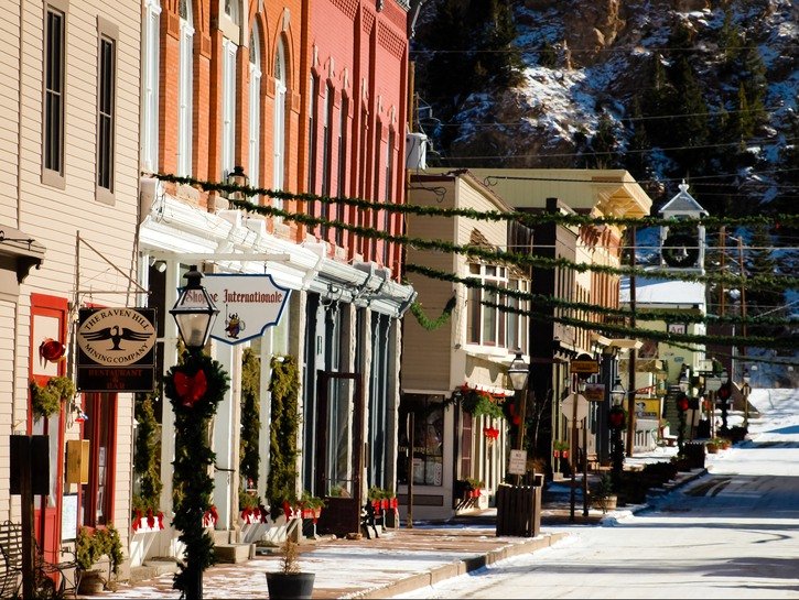 Charming town in Colorado