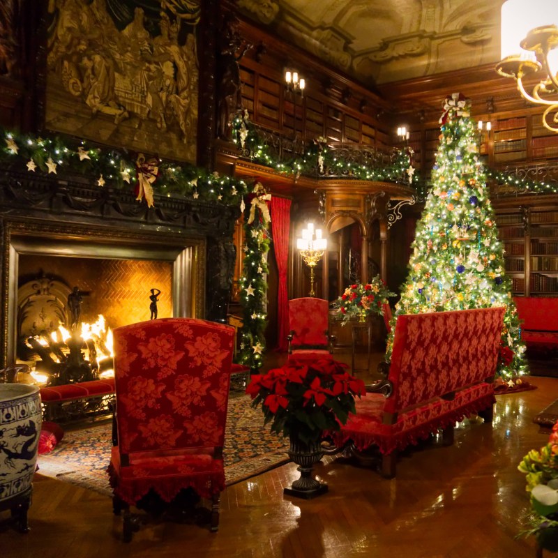 Christmas at the Biltmore Estate in Asheville, North Carolina.