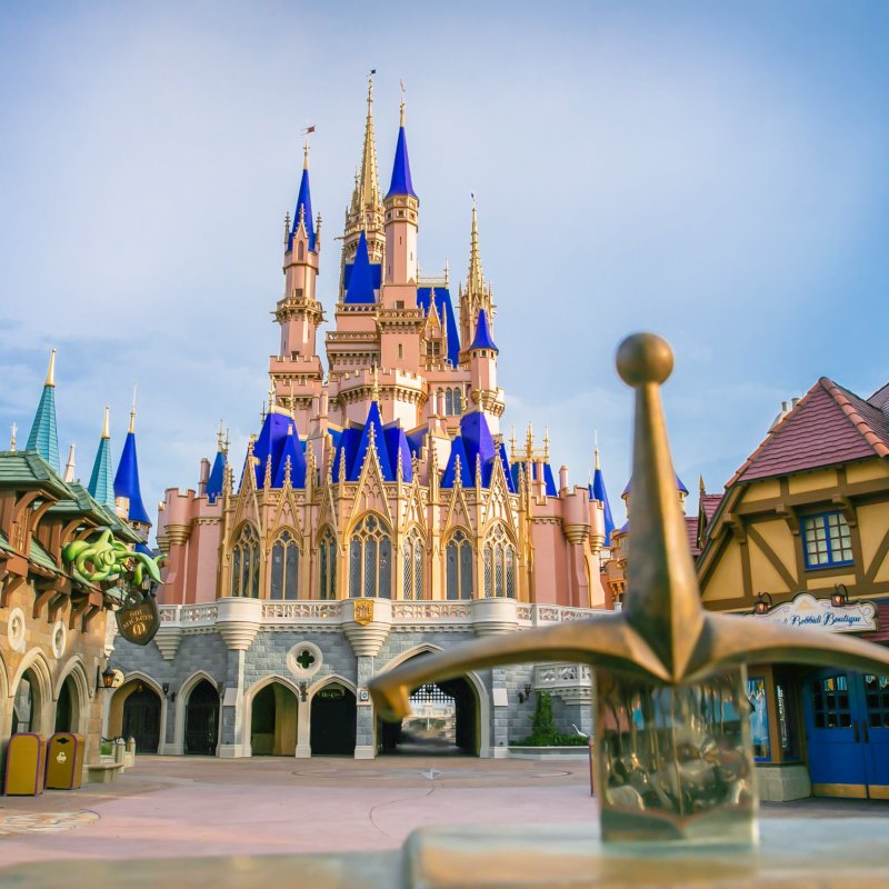 Cinderella's Castle at Walt Disney World Resort.