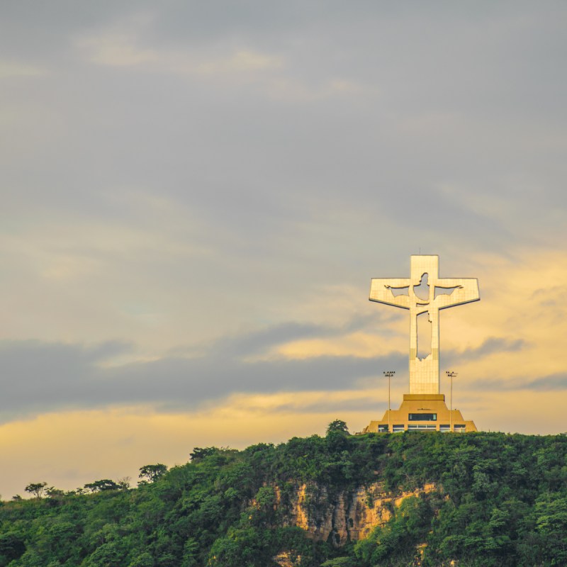 Copoya's Christ in Tuxtla, Mexico.