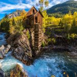 Crystal Mill near Marble, Colorado.