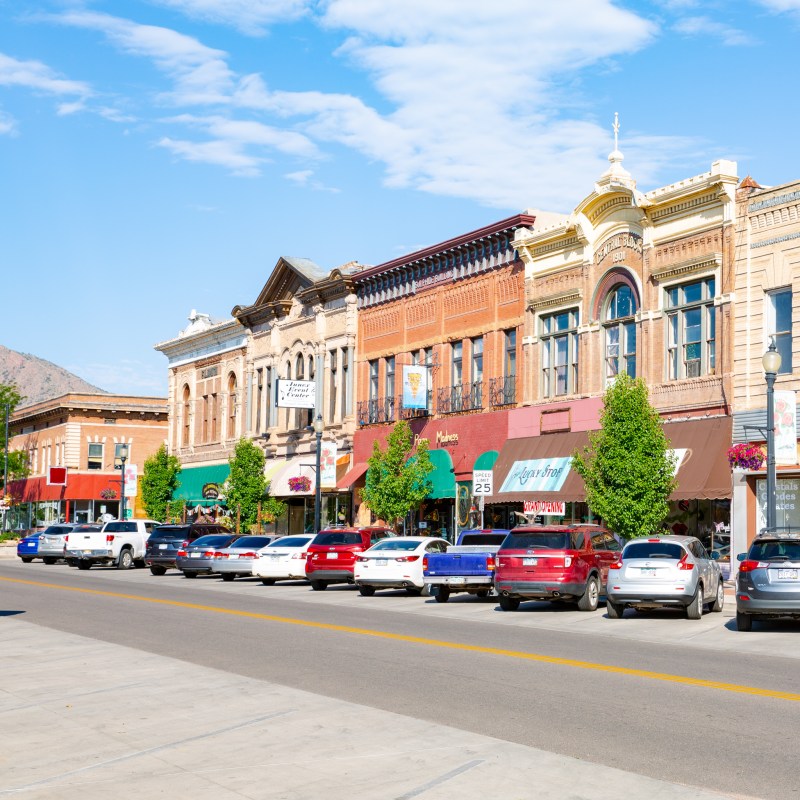 Downtown Canon City, Colorado.