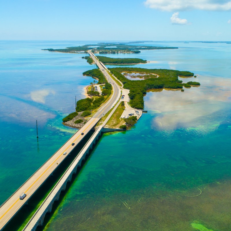 Overseas highway to Key West