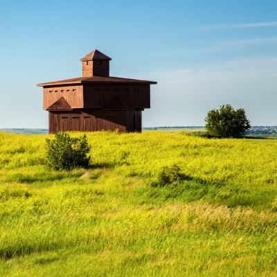 Fort Abraham Lincoln State Park in North Dakota.