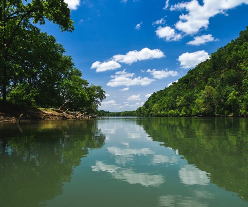 French Broad River in Tennessee