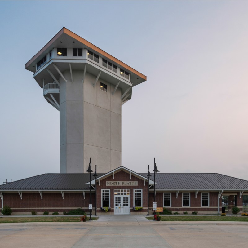 Golden Spike Tower Visitor Center.