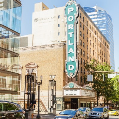 Heathman Hotel in Portland.