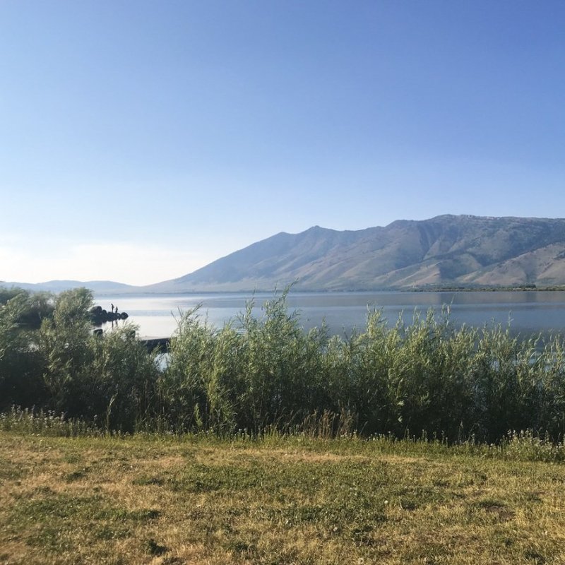 Henrys Lake State Park on the Idaho/Montana state border.