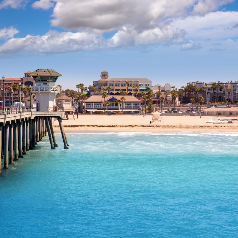 Huntington Beach in California.