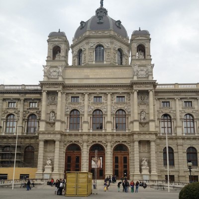 Iconic building in Vienna.
