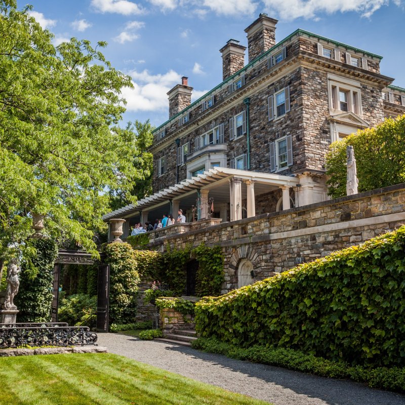 Kykuit, the Rockefeller estate in Sleepy Hollow.