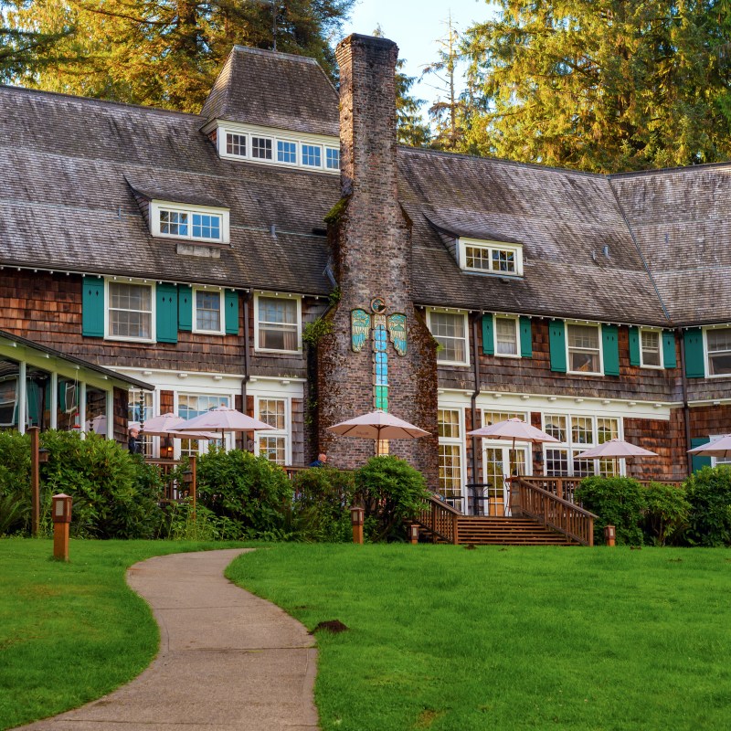 Lake Quinault Lodge in Washington.