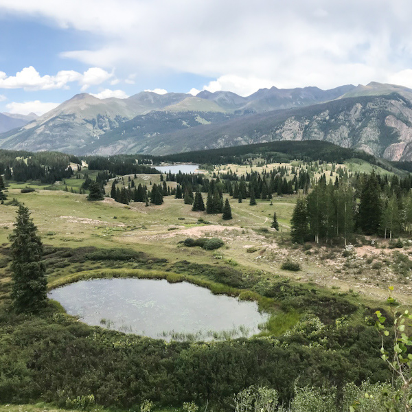 Landscape views from Molas Pass.