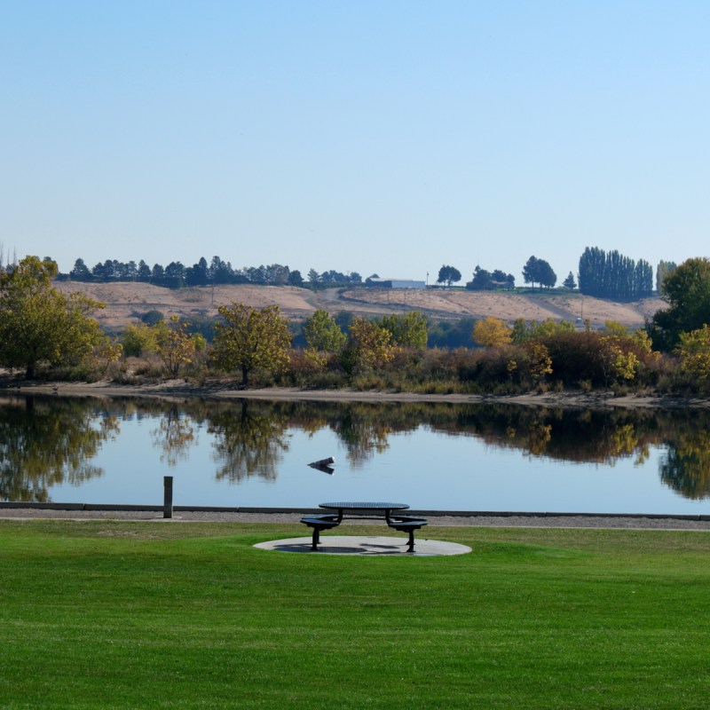 Leslie Grove Park in Richland, Washington.