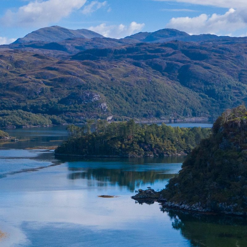 Loch Moidart in Scotland.