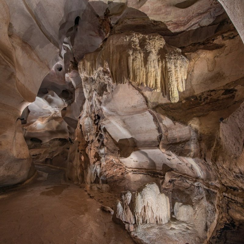 Longhorn Caverns State Park in Texas's Hill Country.