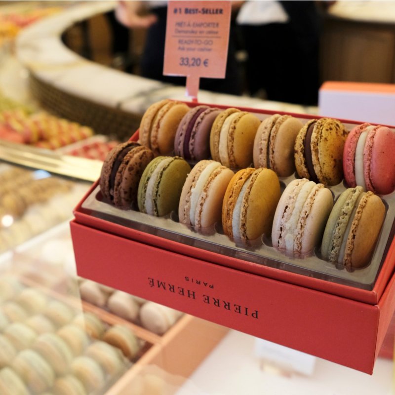 Macarons from Pierre Herme in Paris