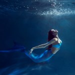 Mermaid woman.