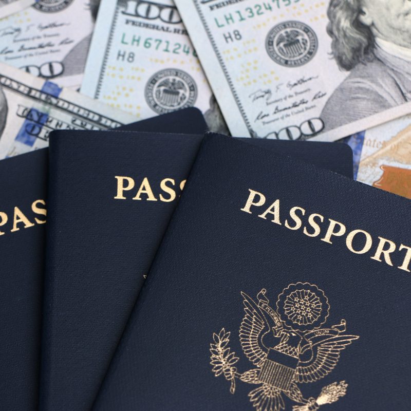 money and passports