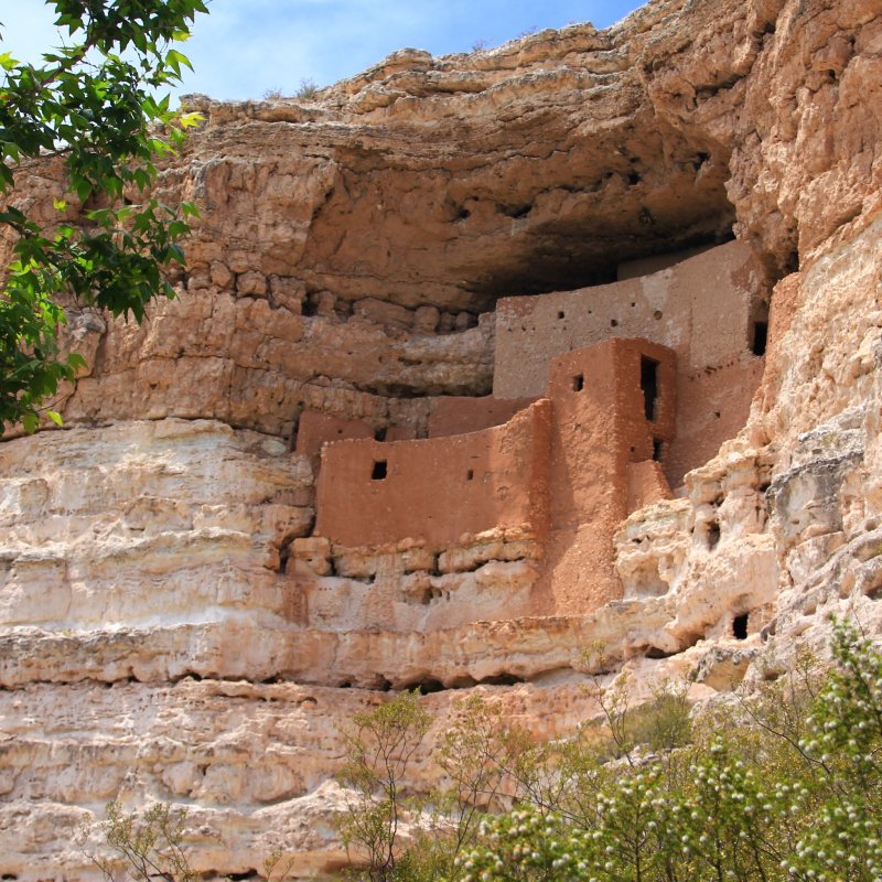 Montezuma Castle in Arizona.