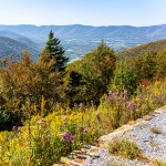 Mount Greylock in the fall in Lanesborough, Massachusetts.