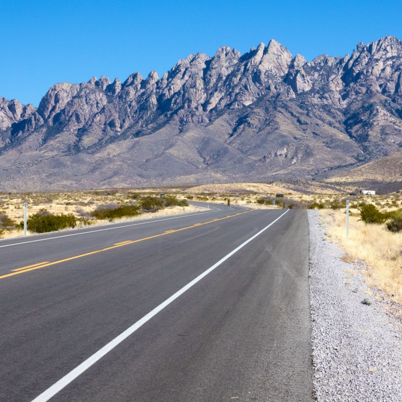 New Mexican mountains.