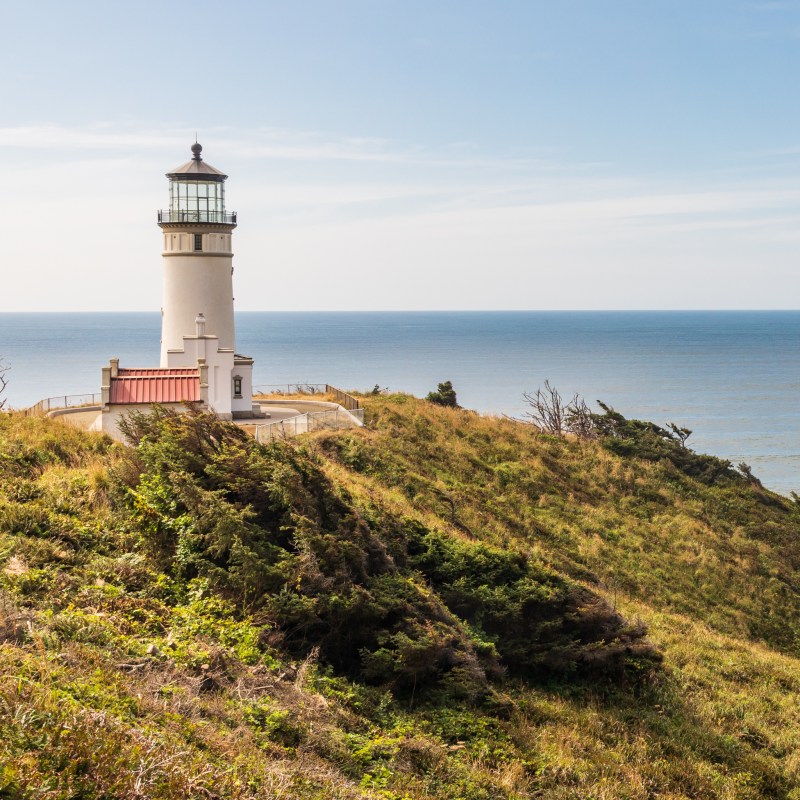 North Head Lighthouse in Cape Disappointment State Park.