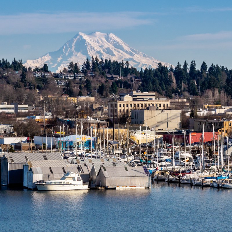 Olympia, the state capital of Washington.